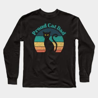 Proud Cat Dad Long Sleeve T-Shirt